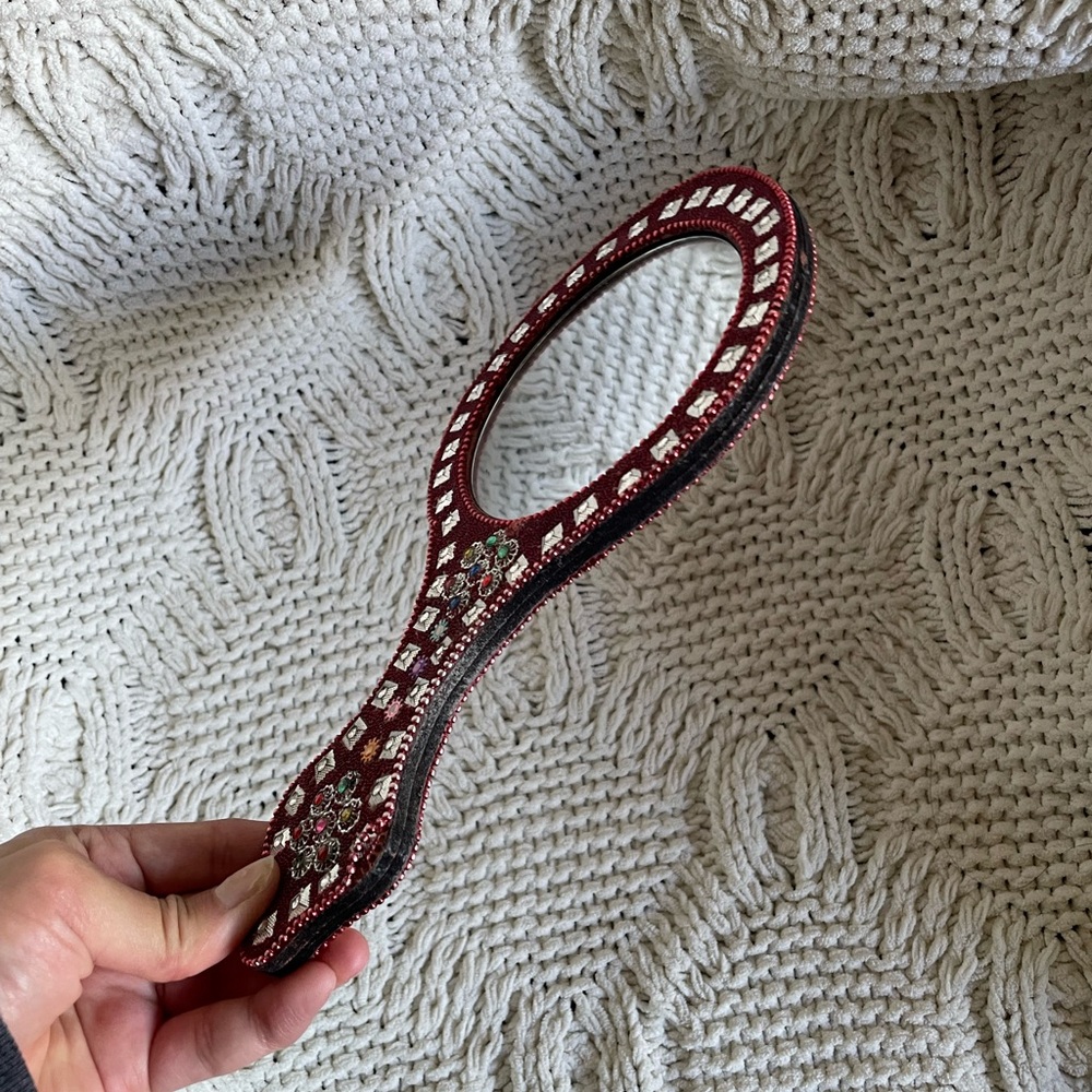 India Made Cute Bohemian Mirror